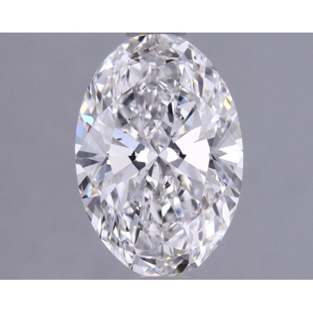 Diament laboratoryjny szlif owalny, 1.07ct, VVS2, F, IGI LG610343077