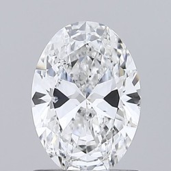 Diament szlif owalny, 1ct, SI2, E, GIA 6531503559