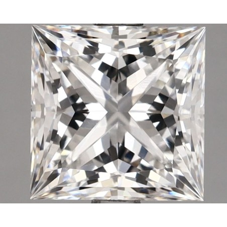 Diament laboratoryjny szlif princess, 2.66ct, VVS2, F, IGI LG654400357