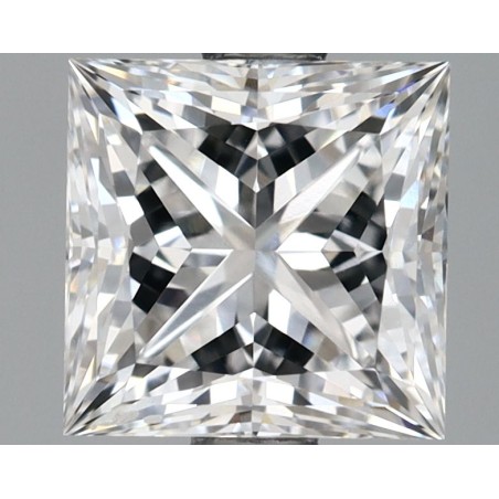 Diament laboratoryjny szlif princess, 1.68ct, VVS2, E, IGI LG677504039