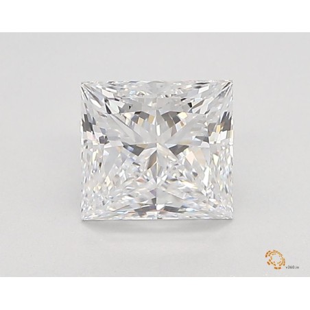 Diament laboratoryjny szlif princess, 1.13ct, VVS2, D, IGI LG567382609