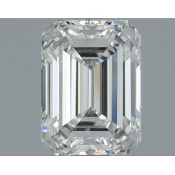 Diament szlif szmaragdowy, 1ct, VS2, G, GIA 7542053942