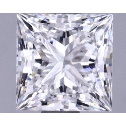 Diament laboratoryjny szlif princess, 1.06ct, VVS2, E, IGI LG632493534