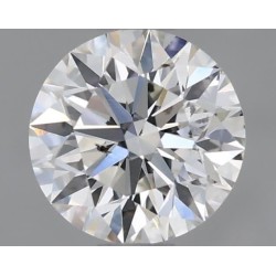 Diament szlif okrągły, 0.73ct, SI2, F, GIA 1407618968