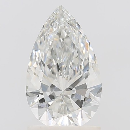 Diament laboratoryjny szlif gruszkowy, 1.33ct, VVS2, E, IGI LG620486137