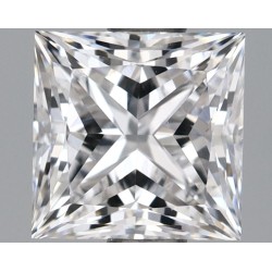 Diament laboratoryjny szlif princess, 1.08ct, VVS2, D, IGI LG650486157