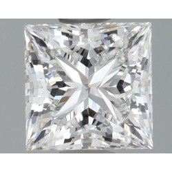 Diament laboratoryjny szlif princess, 1.08ct, VVS2, E, IGI LG594335676