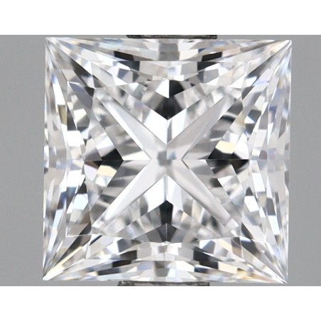 Diament laboratoryjny szlif princess, 1.08ct, VVS2, E, IGI LG653449573