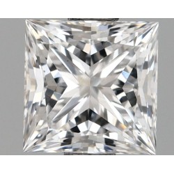 Diament laboratoryjny szlif princess, 1.07ct, VVS2, E, IGI LG654470507