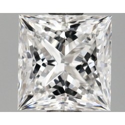 Diament laboratoryjny szlif princess, 1.07ct, VVS1, F, IGI LG643432597