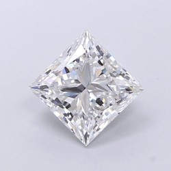 Diament laboratoryjny szlif princess, 2.01ct, VVS2, D, IGI LG729521295