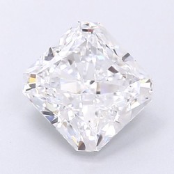 Diament laboratoryjny szlif radiant kwadratowy, 1.71ct, VVS2, D, IGI LG640437266
