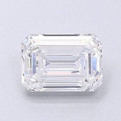 Diament laboratoryjny szlif szmaragdowy, 1.03ct, VVS2, D, IGI LG647450962