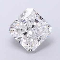 Diament laboratoryjny szlif radiant kwadratowy, 2.28ct, VVS2, D, IGI LG648432908