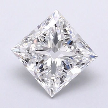Diament laboratoryjny szlif princess, 2.09ct, VVS2, E, IGI LG747522803