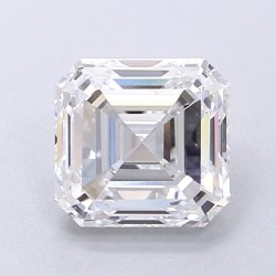 Diament laboratoryjny szlif szmaragdowy kwadratowy, 1.9ct, VVS2, D, IGI LG651476654