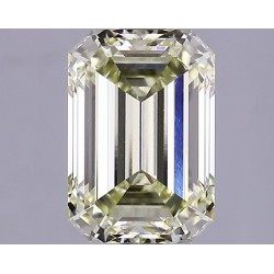 Diament laboratoryjny o barwie fantazyjnej szlif szmaragdowy, 2.59ct, VVS2, Fancy Yellow, IGI LG624430924