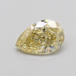 Diament laboratoryjny o barwie fantazyjnej szlif gruszkowy, 1.57ct, VVS2, Fancy Yellow, IGI LG757503214