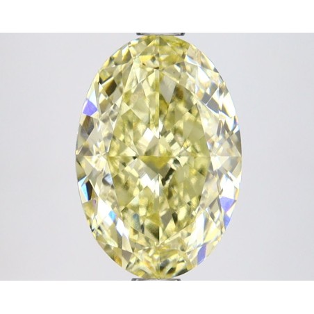 Diament laboratoryjny o barwie fantazyjnej szlif owalny, 2.78ct, VVS2, Fancy Intense Yellow, IGI LG660419518