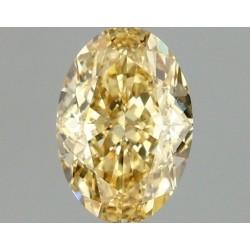 Diament laboratoryjny o barwie fantazyjnej szlif owalny, 1.08ct, VVS2, Fancy Intense Yellow, IGI LG675599571