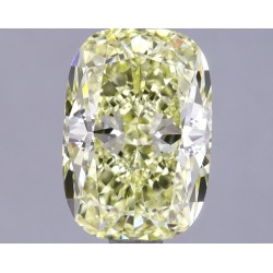 Diament laboratoryjny o barwie fantazyjnej szlif poduszkowy brylantowy, 1.85ct, VVS2, Fancy Intense Yellow, IGI LG625461034