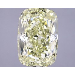 Diament laboratoryjny o barwie fantazyjnej szlif poduszkowy brylantowy, 2.67ct, VVS2, Fancy Intense Yellow, IGI LG625496435