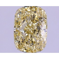 Diament laboratoryjny o barwie fantazyjnej szlif poduszkowy brylantowy, 1.04ct, VVS2, Fancy Yellow, IGI LG627482223