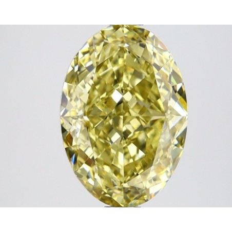 Diament laboratoryjny o barwie fantazyjnej szlif owalny, 2.62ct, VVS2, Fancy Intense Yellow, IGI LG645402306