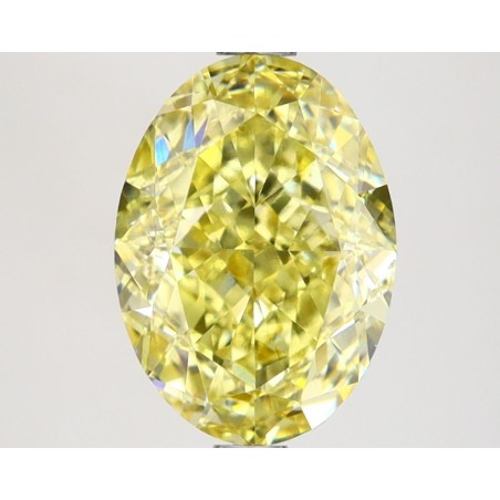 Diament laboratoryjny o barwie fantazyjnej szlif owalny, 2.97ct, VVS2, Fancy Intense Yellow, IGI LG649488599