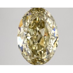 Diament laboratoryjny o barwie fantazyjnej szlif owalny, 2.51ct, VVS2, Fancy Yellow, IGI LG652487884