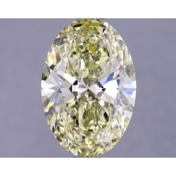 Diament laboratoryjny o barwie fantazyjnej szlif owalny, 1.7ct, VVS2, Fancy Intense Yellow, IGI LG624439927