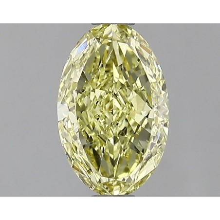Diament laboratoryjny o barwie fantazyjnej szlif owalny, 1.01ct, VVS2, Fancy Intense Yellow, IGI LG626469632