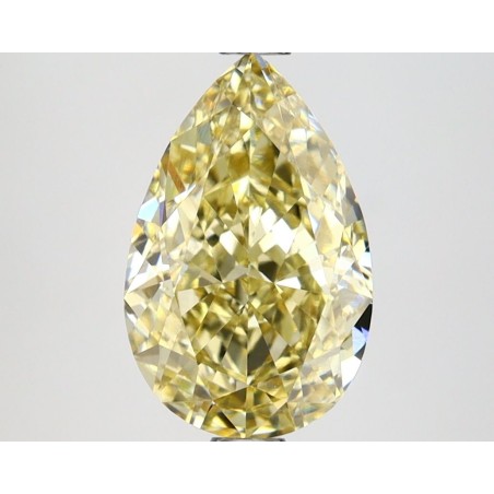 Diament laboratoryjny o barwie fantazyjnej szlif gruszkowy, 2.6ct, VVS1, Fancy Yellow, IGI LG662430058