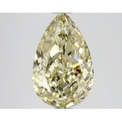 Diament laboratoryjny o barwie fantazyjnej szlif gruszkowy, 2.03ct, VVS2, Fancy Intense Yellow, IGI LG668454732