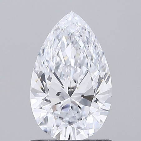 Diament laboratoryjny szlif gruszkowy, 1ct, VVS2, E, IGI LG612303310