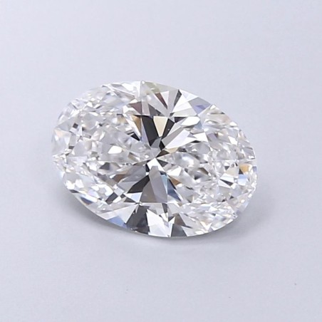 Diament laboratoryjny szlif owalny, 2ct, VVS2, D, IGI LG719511084