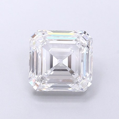Diament laboratoryjny asscher, 2ct, VVS2, D, IGI LG728550049