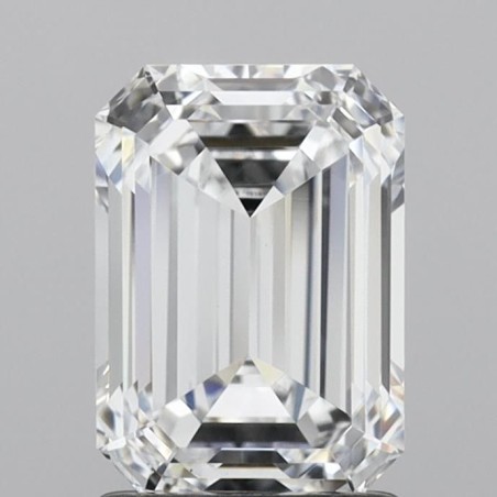 Diament laboratoryjny szlif szmaragdowy, 2ct, VVS2, D, IGI LG636483751