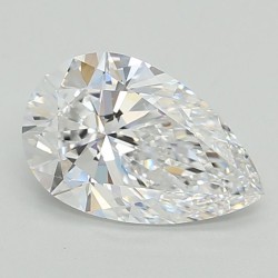 Diament laboratoryjny szlif gruszkowy, 2.54ct, VVS1, D, IGI LG749573002
