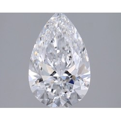 Diament laboratoryjny szlif gruszkowy, 1.53ct, VVS1, D, IGI LG749572983