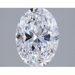 Diament laboratoryjny szlif owalny, 1.57ct, IF, D, IGI LG749573050