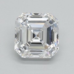 Diament laboratoryjny asscher, 1ct, VVS2, E, IGI LG759516189