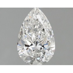 Diament laboratoryjny szlif gruszkowy, 1.1ct, VVS2, D, IGI LG758539974