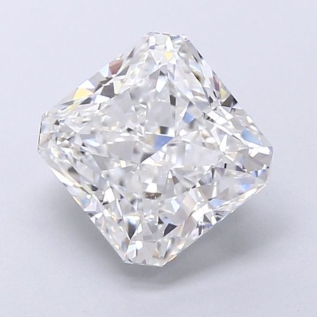Diament laboratoryjny szlif radiant kwadratowy, 3ct, VVS2, E, IGI LG747525725