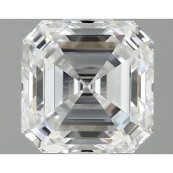 Diament laboratoryjny asscher, 1.1ct, VVS2, D, IGI LG720504082