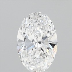 Diament laboratoryjny szlif owalny, 2.57ct, VVS2, D, IGI LG747507838