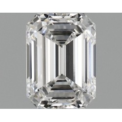 Diament laboratoryjny szlif szmaragdowy, 1.1ct, VVS2, E, IGI LG728553058