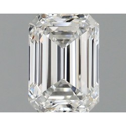 Diament laboratoryjny szlif szmaragdowy, 1.09ct, VVS1, E, IGI LG729581484