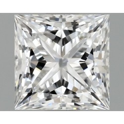 Diament laboratoryjny szlif princess, 1.09ct, VVS1, D, IGI LG741528332