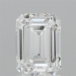 Diament laboratoryjny szlif szmaragdowy, 2.05ct, VVS1, E, IGI LG754568127